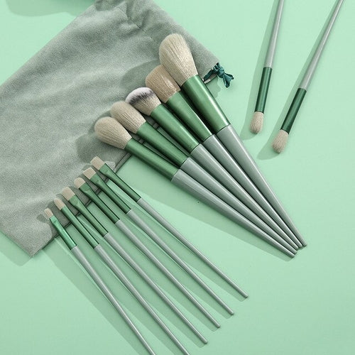 13 Pcs Makeup Brushes Set Eye Shadow Foundation Women Cosmetic Brush