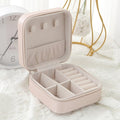 Necklace Boxes Packaging - Travel Leather Jewelry Box Multi-functional