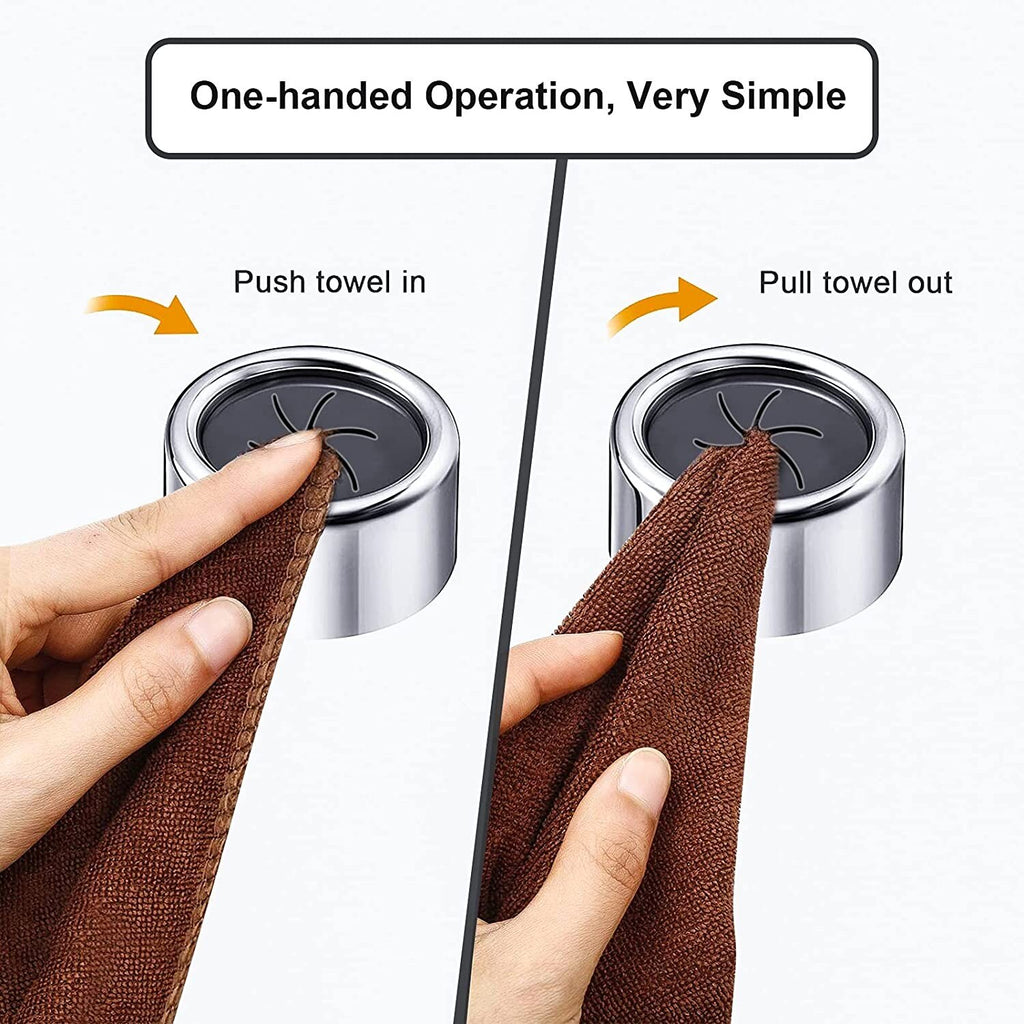 3 Pcs Non Punching Dishwashing Cloth Storage Clip Dishcloth Clip