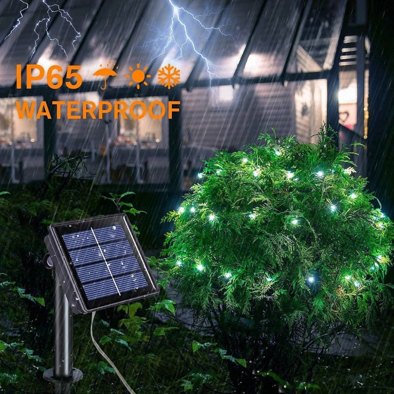 LED Solar Light Outdoor Garden Fairy String Light