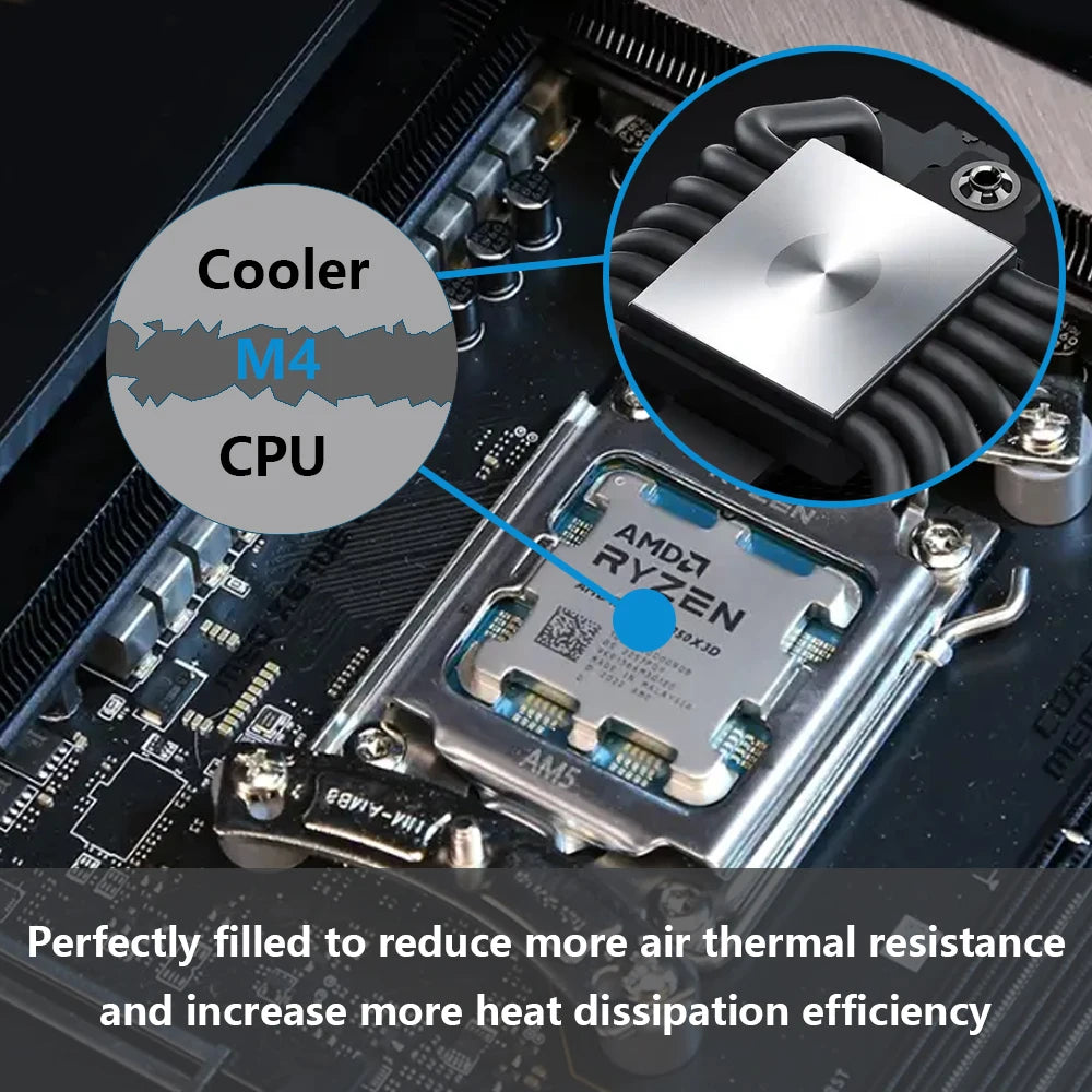 M4 Thermal Paste Processor 4g 11.8W/M-k For CPU GPU Printer HeatSink