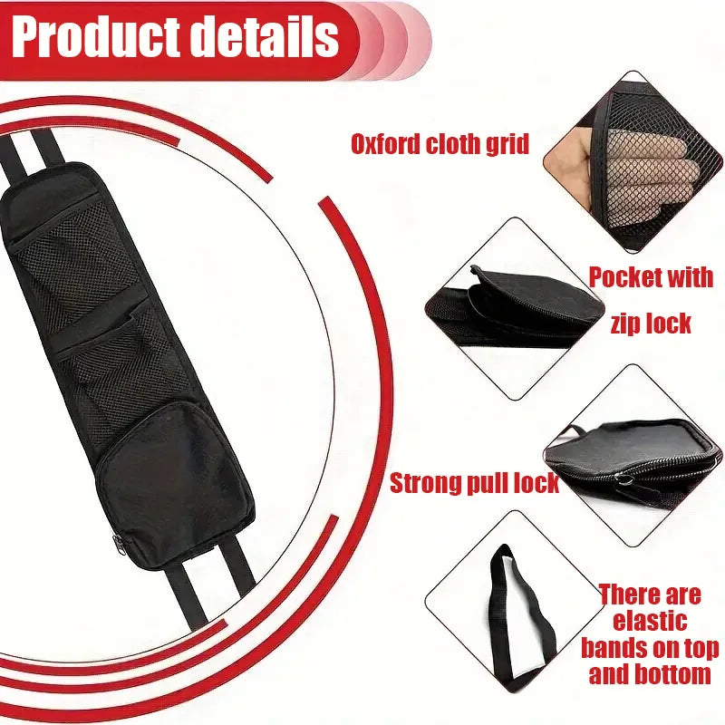1pcs Car Seat Back Hanging Bag Oxford Cloth Waterproof Thermal