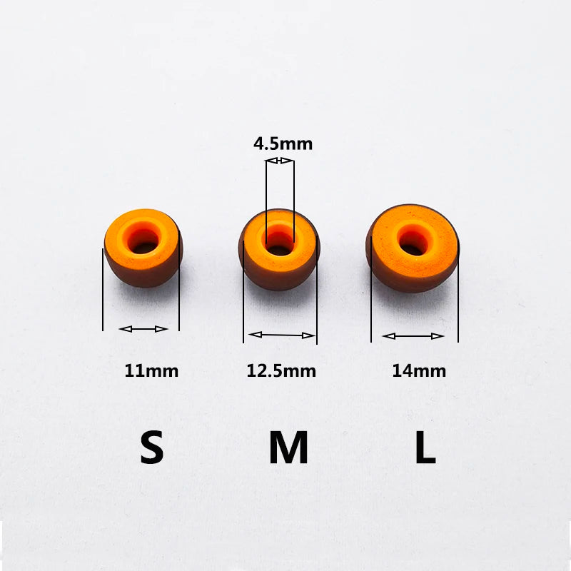 Memory Foam Earphones Silicone Case In-Ear Covers Earbud Tips Ear Caps