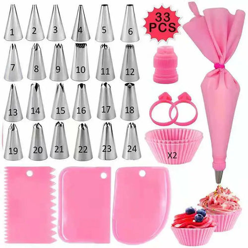 Nozzle Piping Cake Decorating Tools Confectionery Equipment Kitchen