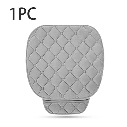 SEAMETAL Plush Car Seat Cover Anti Slip Soft Seat Cushion Auto Chair