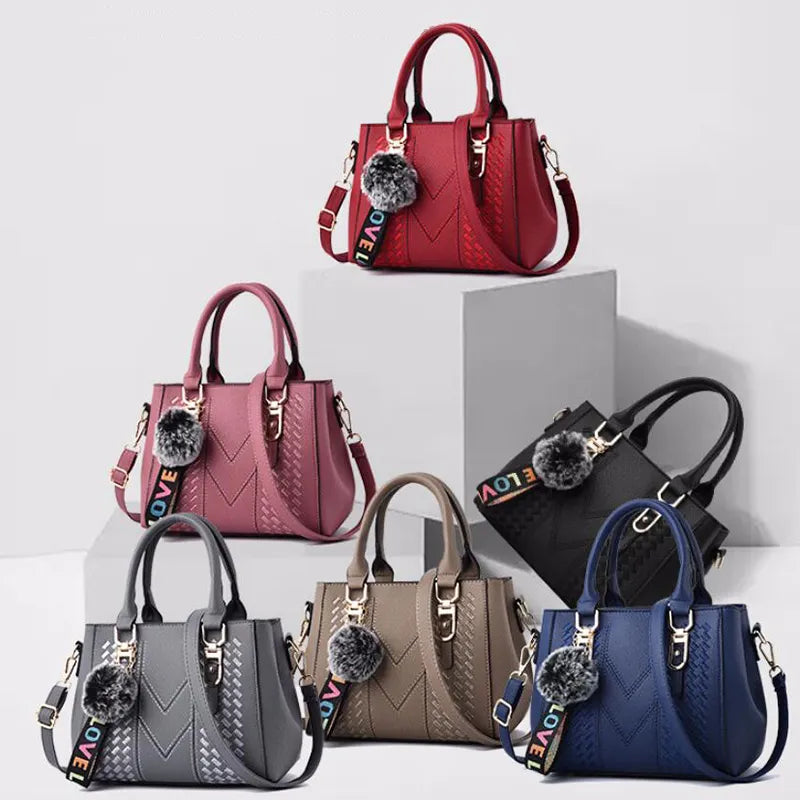 Embroidery Messenger Bags Women Leather Handbags Bags for Women Sac a