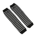 Winter Fashion Striped Arm Warmers Knitted Female Wrist Hand Warmer