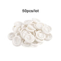 50/100Pcs Protective Fingertip Natural Rubber Gloves Disposable Latex