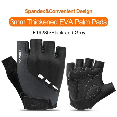 INBIKE Shockproof GEL Pad Cycling Gloves Half Finger Sport Gloves Men