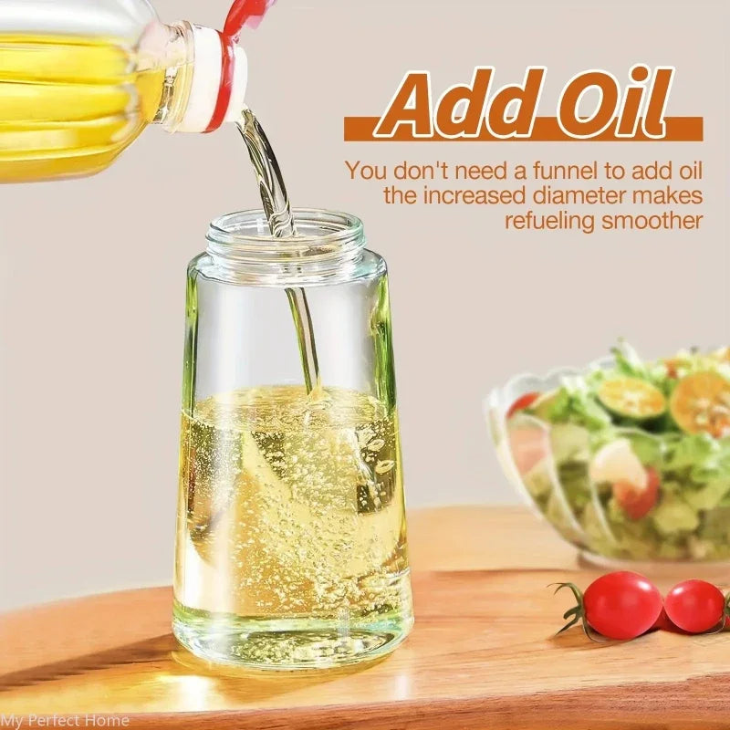 2in1 500ml Plastic Kitchen Oil Sprayer Spray Oil Olive Spray Bottle
