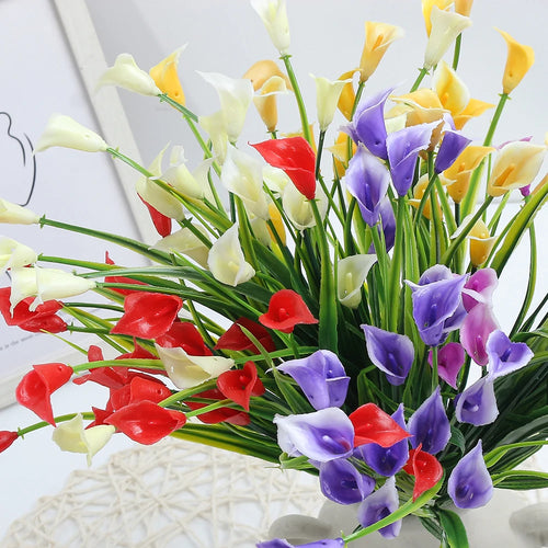 Artificial Flowers Bouquet 33cm Fake Flowers for Home Room Decor