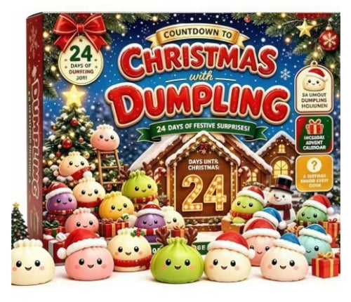 Christmas Squishies Advent Calendar 24 Days Countdown Adviento
