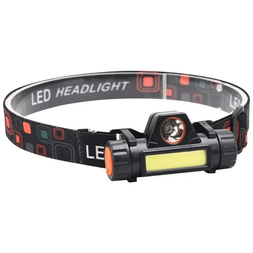 Outdoor Headlights with Long Battery Life and Strong Light LED Night