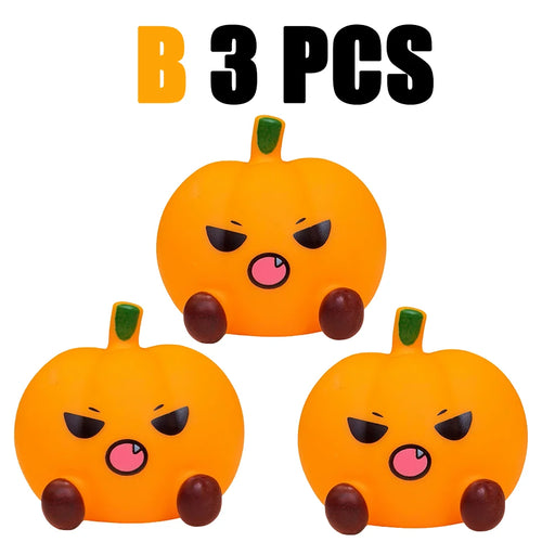 Halloween Cute Ghost Witch Hat Pumpkin Night Light Silicone LED Lamp