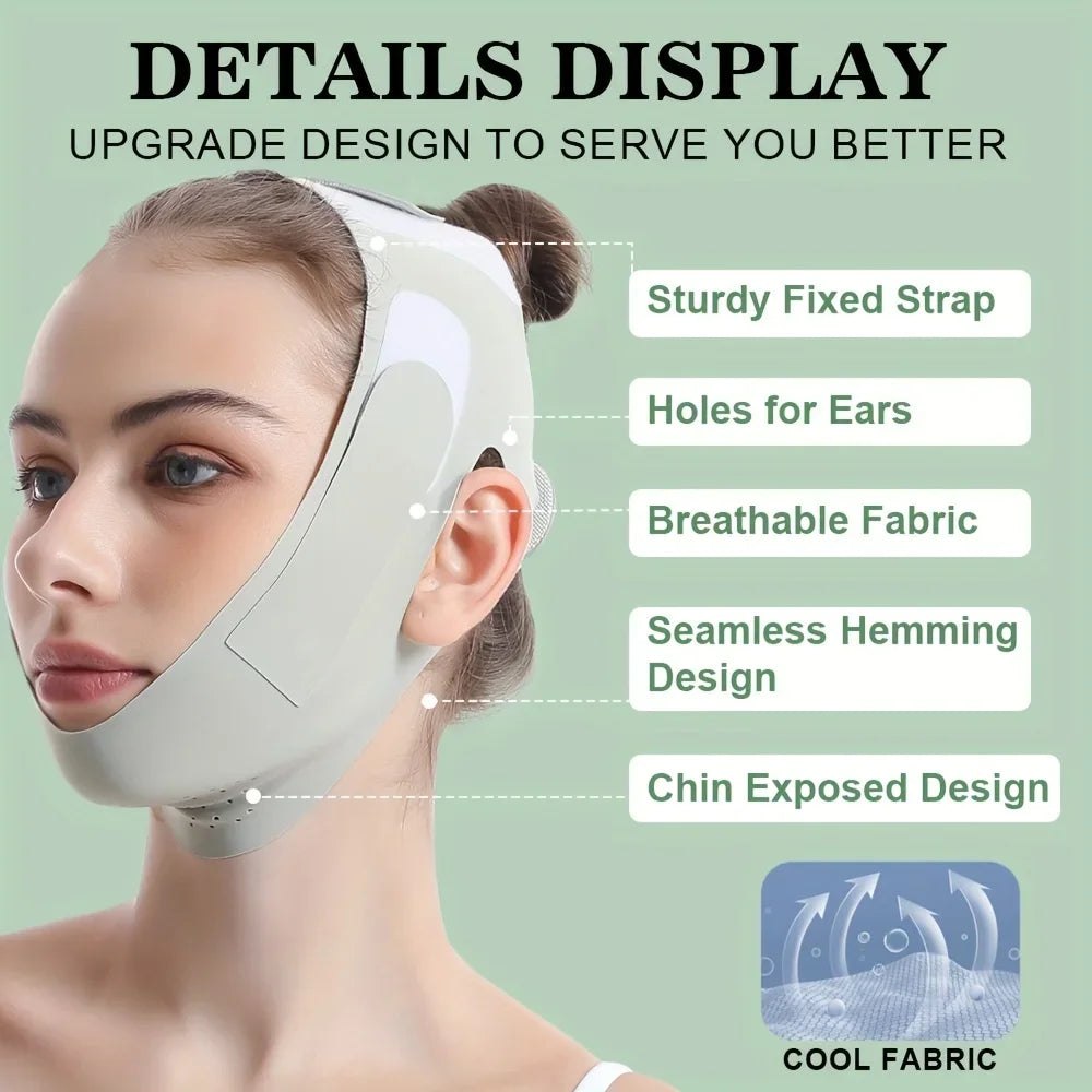 Reusable Face Slimming Bandage V Line Face Shaper Women Chin Cheek