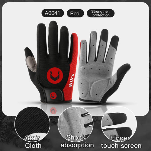 Sports Cycling Gloves Breathable Non-slip MTB Road Bike Gloves Touch