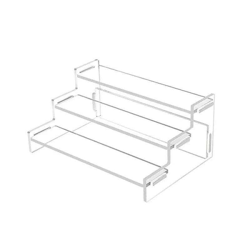 3 Tier Acrylic Display Stand Durable Display Rack For Cupcake Perfume