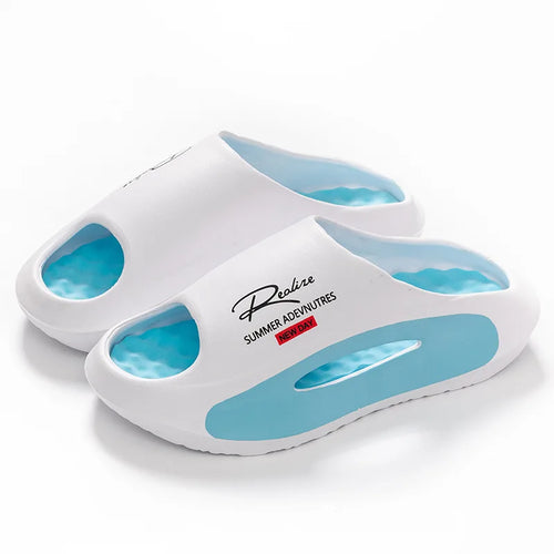 Men Leisure Slippers Women Summer House Shoes Soft EVA Anti-slip
