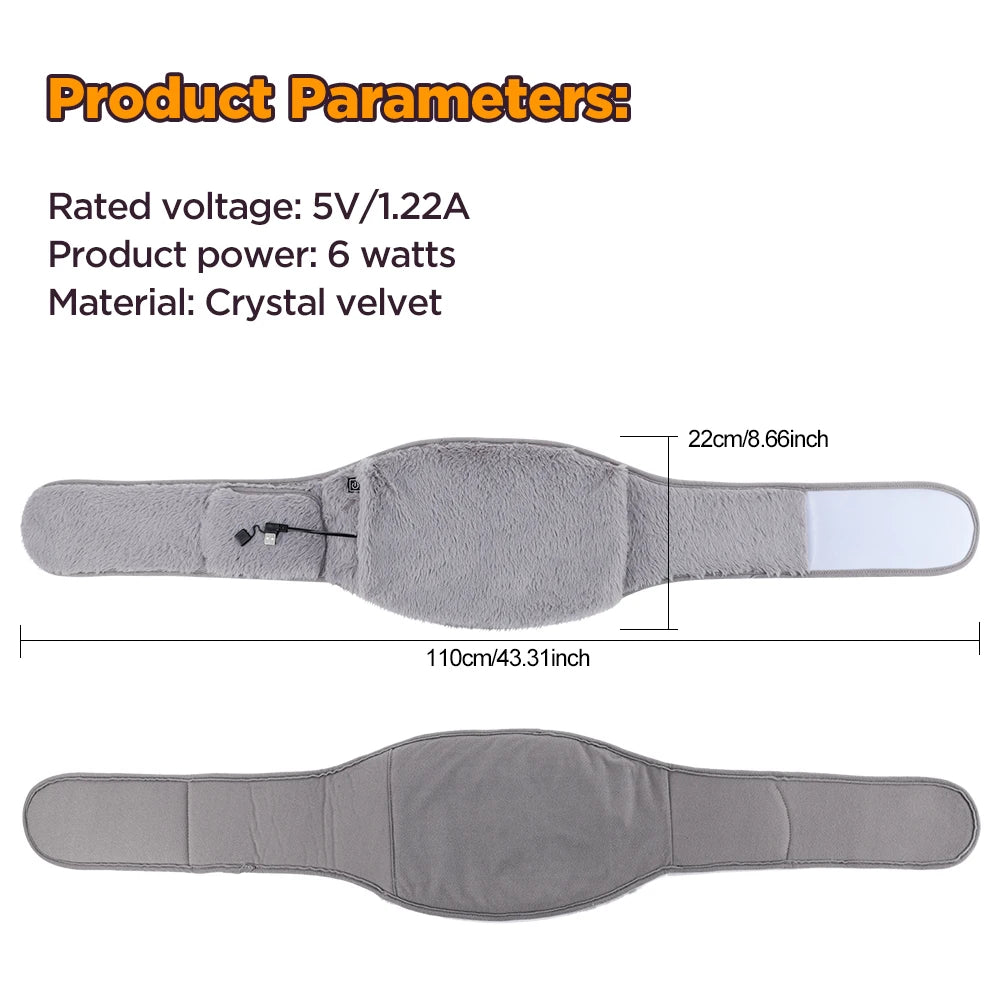 Electric Heating Belt Hand Warmer Winter Heater Waist Warmers Hot