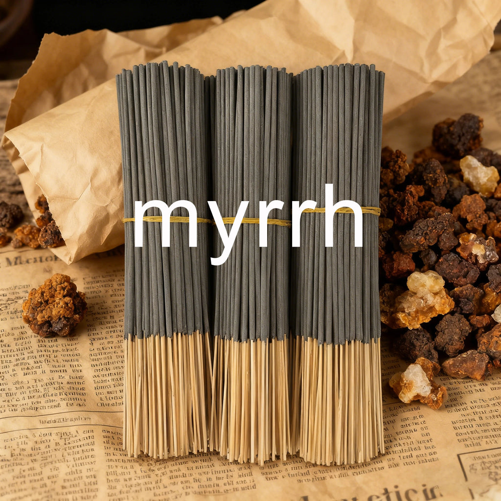 Handmade High-Quality Myrrh Incense Sticks