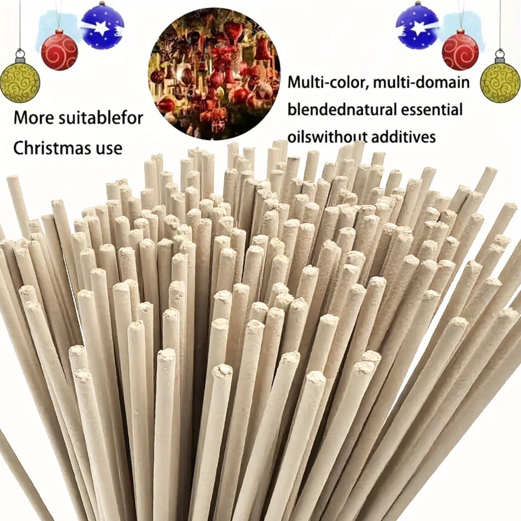 High-Quality Off-White 8.7-Inch White Lotus Incense Sticks