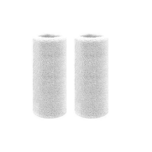 2 Pcs Towel Sports Wristbands Tennis Sweat Bands Wrist Guard