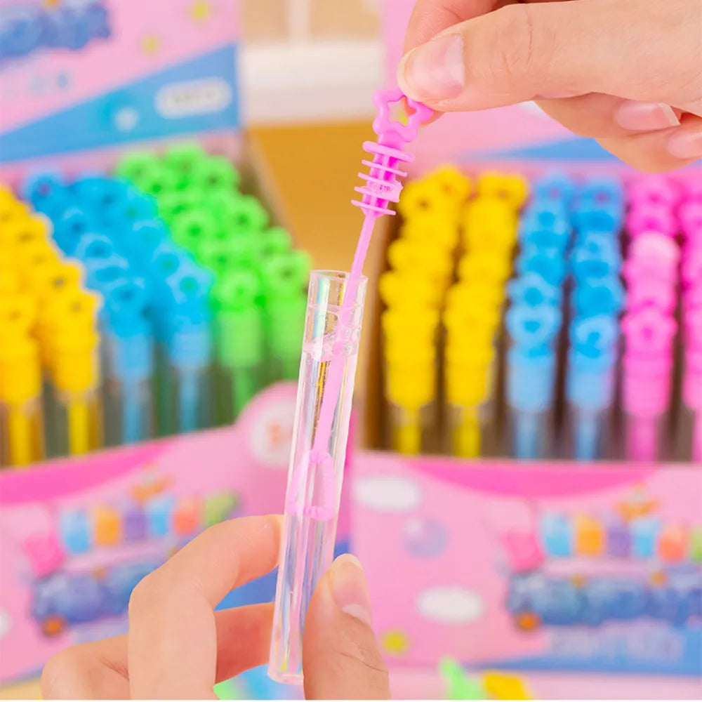 Mini Cute Bubble Empty Tube Toy Kids Birthday Party Favors