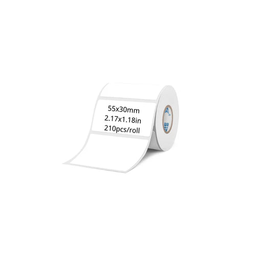50mm Width Thermal Label Sticker White Self-Adhesive Label Paper
