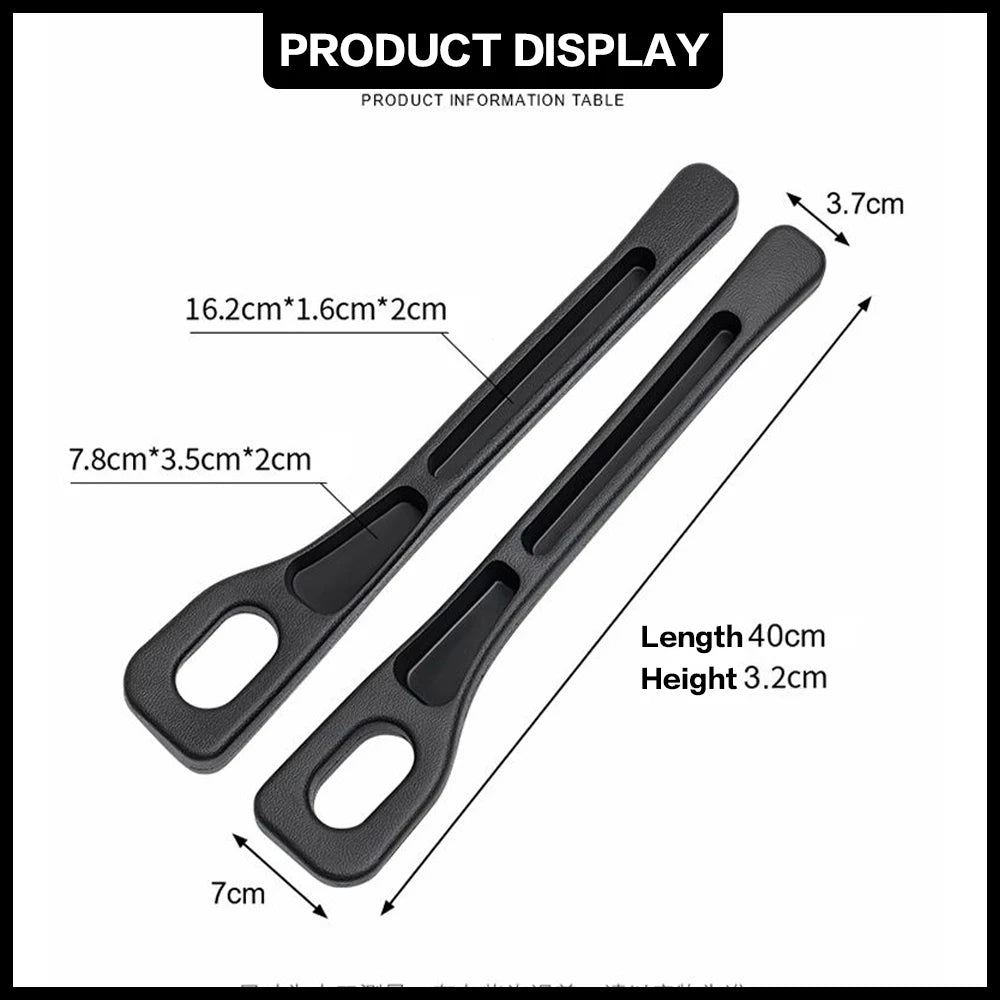 2 Pcs Car Seat Gap Filler Between Seats Crevice Interior Decoration