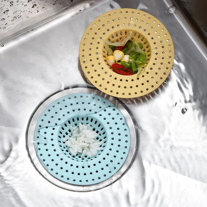 1PCS Kitchen Sink Filter Mesh Drain Hole Trap Waste Screen Floor