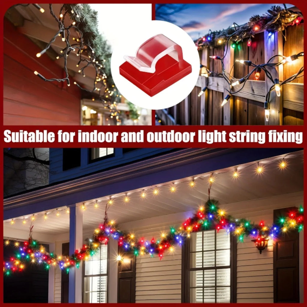 Clear Adhesive Hook for Home Office Party Decorations Strong