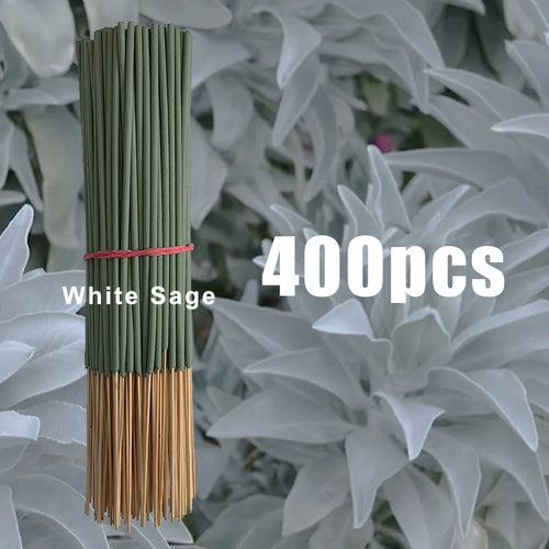 White Sage Incense Sticks, 8.66inch Sticks, Suitable for Yoga