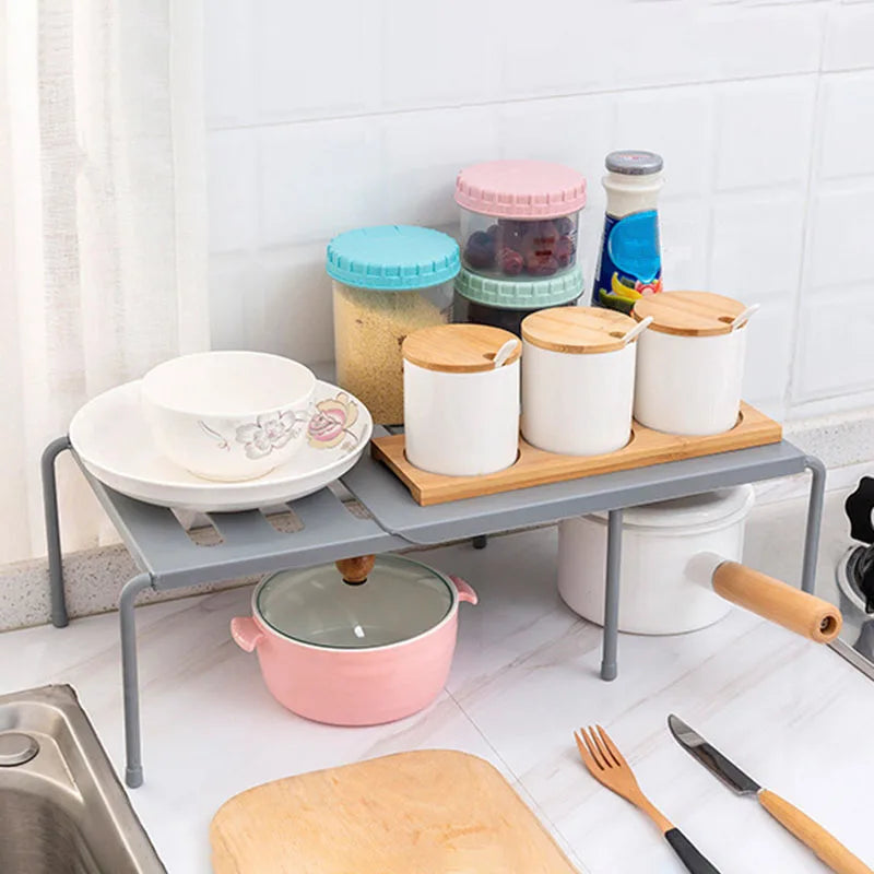 Kitchen Retractable Shelves, Cupboard Dish Racks, Kitchenware