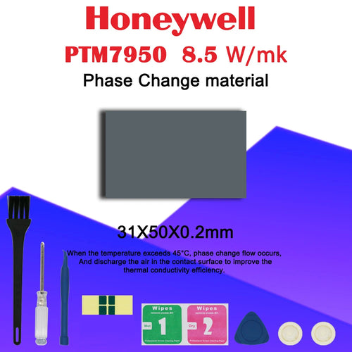 Honeywell PTM7950 Phase Change Pad 8.5W/mk Thermal Grease Material