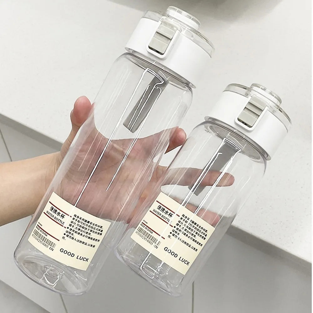 350/550/800/ml Children's School Water Bottle Transparent Water Bottle