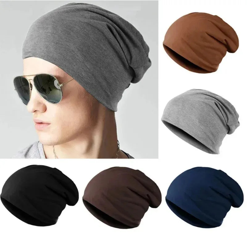 Solid Color Drape-Fit Men's Baseball Cap, Windproof Outdoor Loose