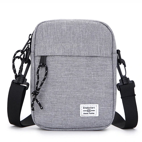 Shoulder Bag Oxford Cloth Casual Men's Satchel Small Square Bag