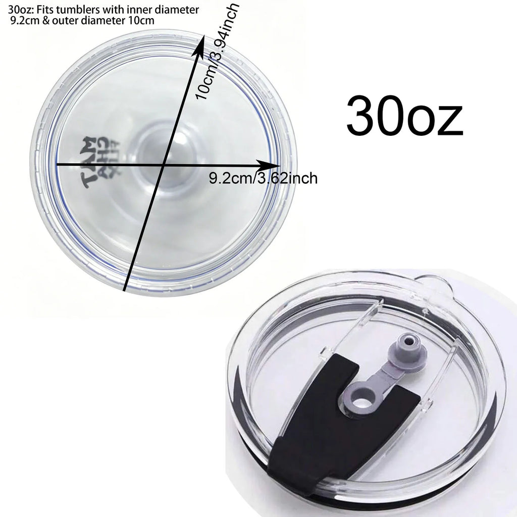 20oz/30oz Splash Proof Sealing Bottle Cover Plain Plastic Lids for