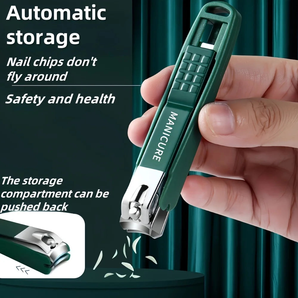 Stainless Steel Nail Clippers Manicure Tools Large Opening Nail