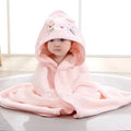 Cartoon Baby Bath Towels Soft Newborn Hooded Towel Blanket Cute