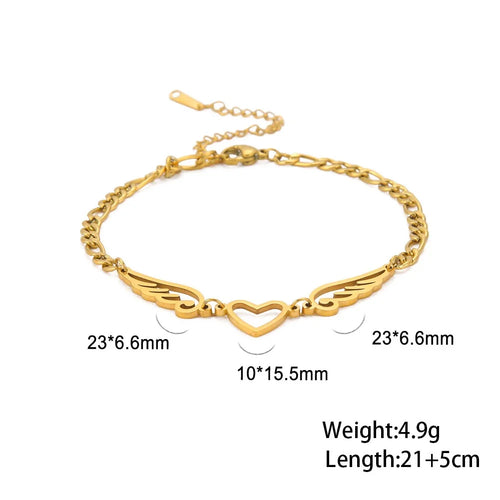 Skyrim Foot Chain of Women Men Silver Color Four-leaf Clover Stainless