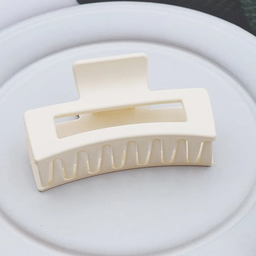 Korean Women Girls Plastic Hair Claws Hair Clips Headwear Large Size