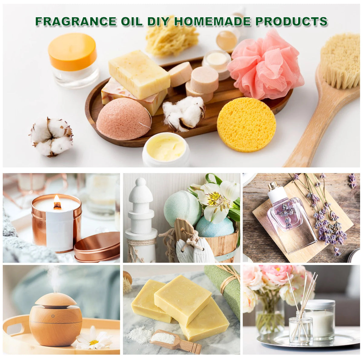 MAYJAM 35 Pcs/Set Essential Oils For Diffuser DIY Making Scent Candle