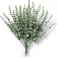 20 Pcs Artificial Eucalyptus Stems Leaves Green Eucalyptus Branches
