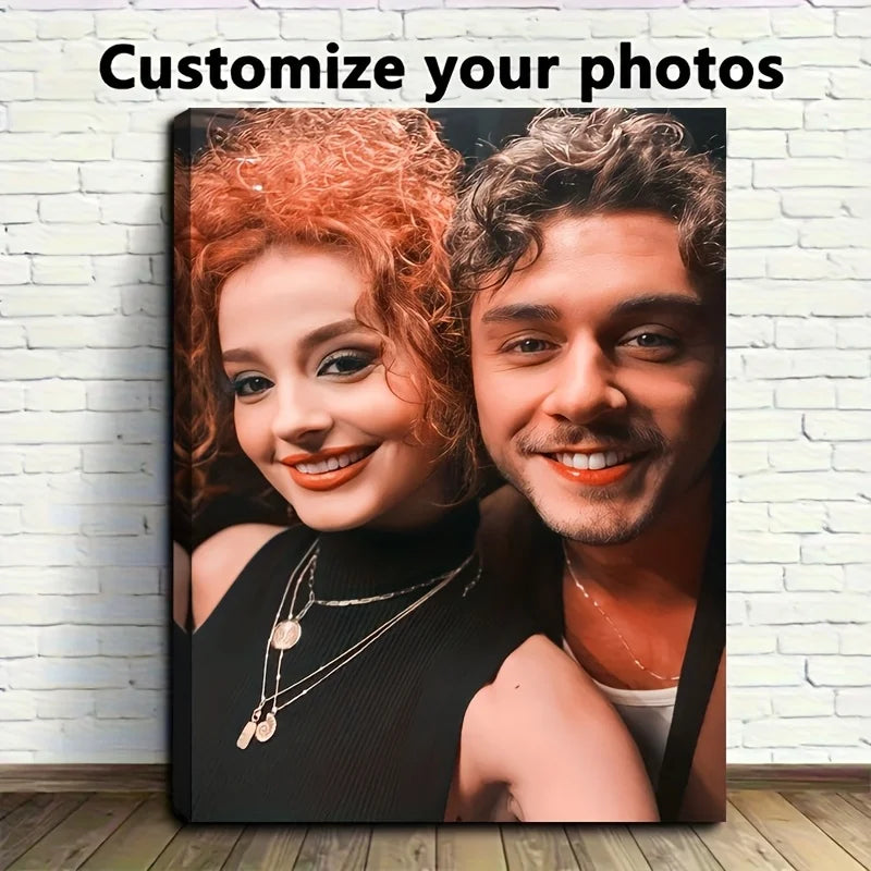 Custom Canvas Wall Art Framed, Printing of Your Favorite Photos