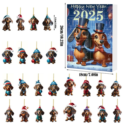 Christmas Advent Calendar Presents Gift Box Decorations Gifts