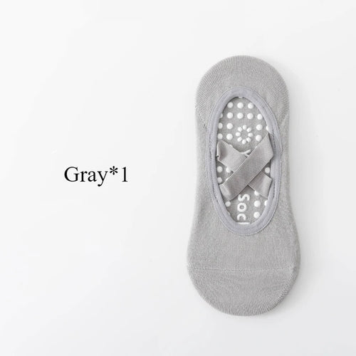 Professional Women Yoga Socks Silicone Anti-Slip Ballet