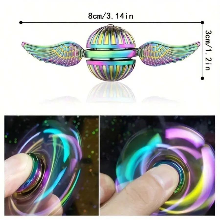 Magic Fidget Spinner: Stress Relief and Concentration Toy Improve
