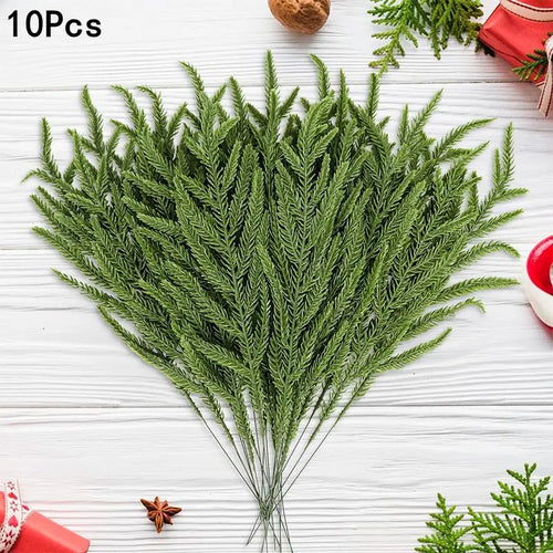 35cm Christmas Artificial Norfolk Pine Branches Faux