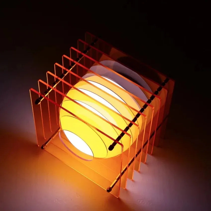 DIY Acrylic Thousand Layer Lamp Moon Lamp Desktop Decoration Suspended